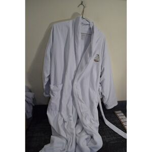 THE WATERGATE HOTEL La Bottega Bathrobe Belted Washington DC MENS L Heavyweight